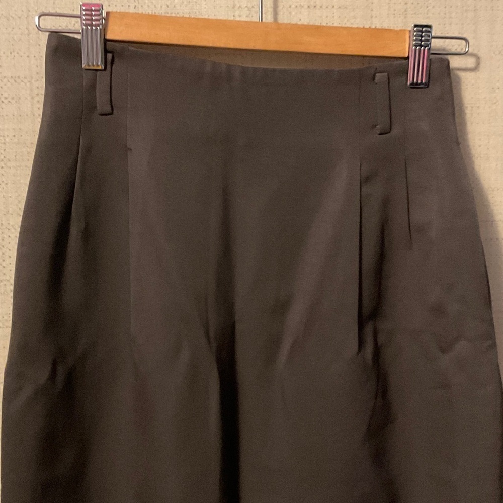 Chic Black A-Line Women's Skirt - Picture 2 of 5